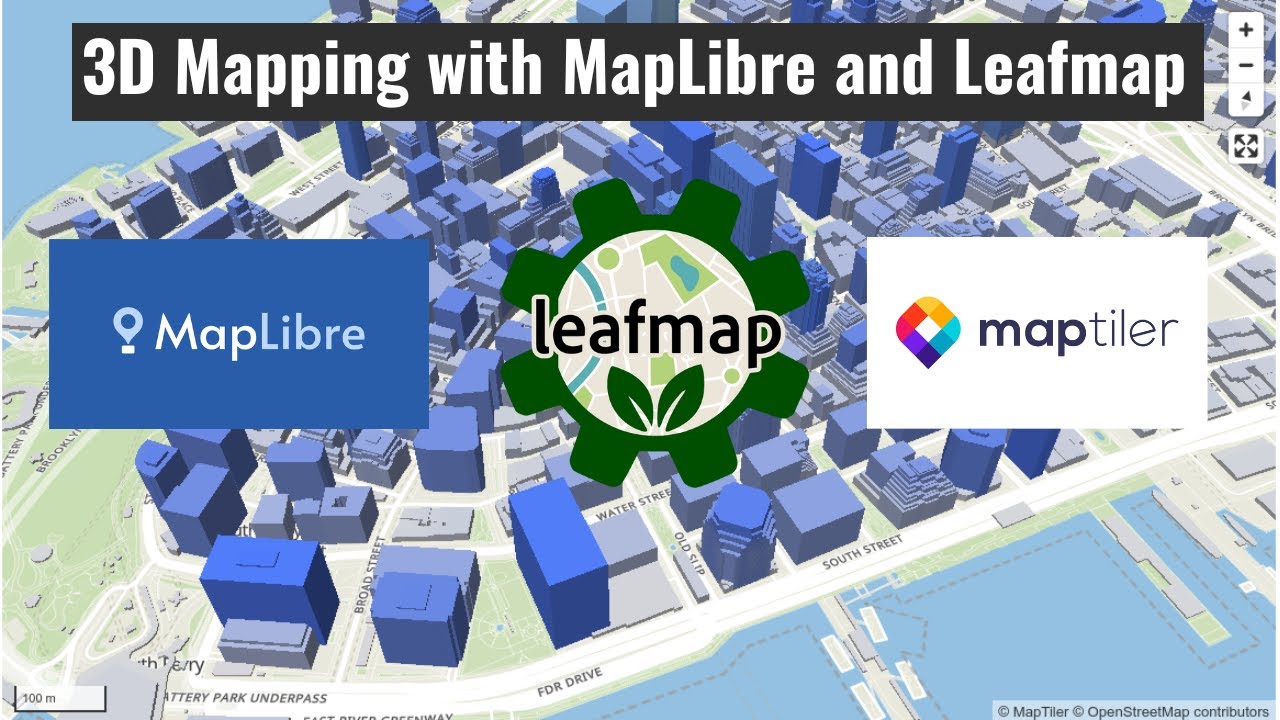 3D Mapping with MapLibre and Leafmap